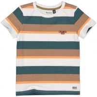 Quapi T-shirt TALIN Sand Multicolor stripe